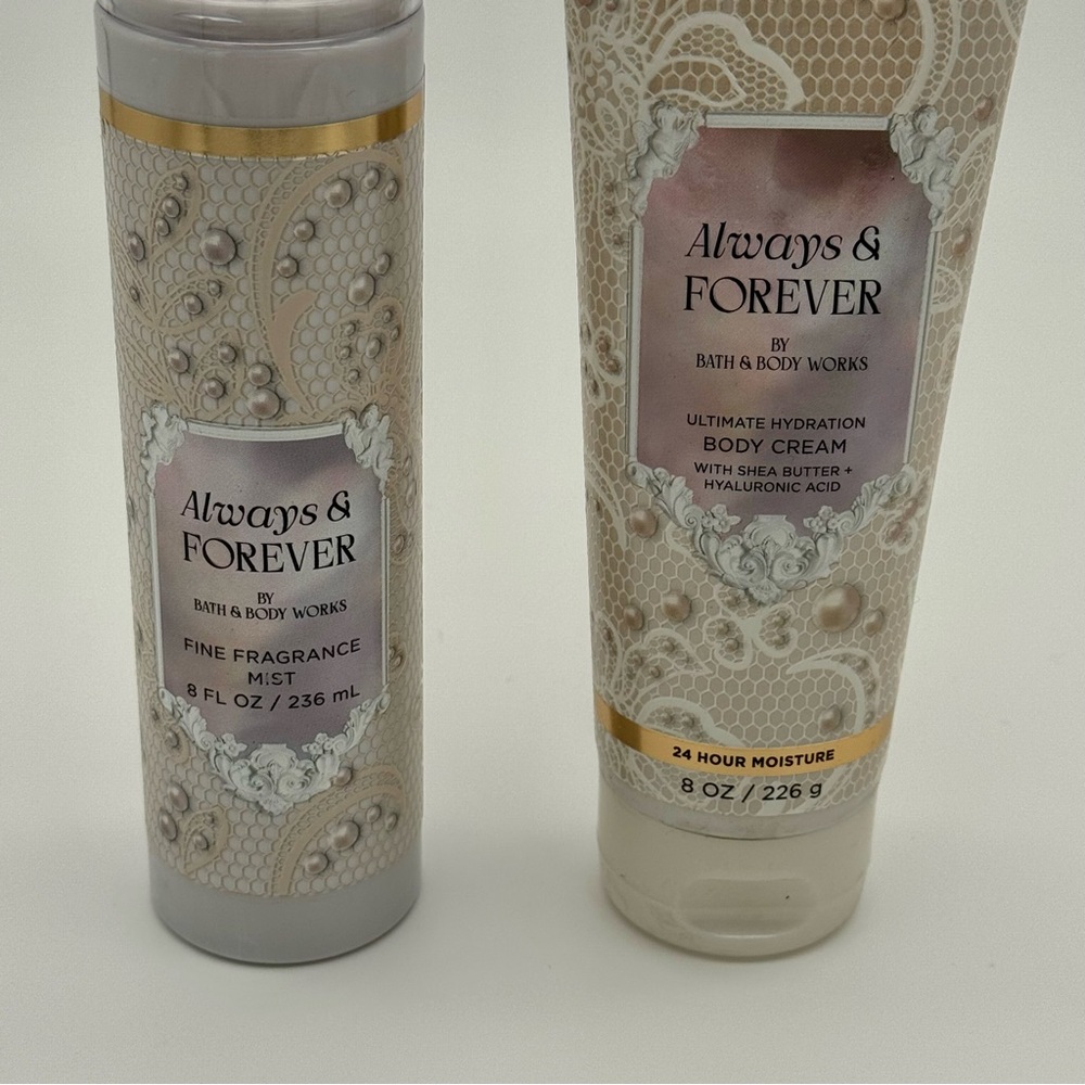 Bath and Body Works Always & Forever Body Care Gift Set NWT - Picture 3 of 5